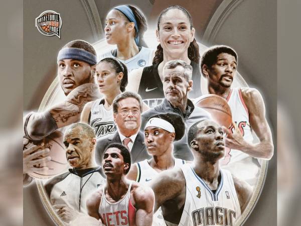 Kelompok finalis Naismith Basketball Hall Of Fame Kelas 2025. (Foto: X.com)