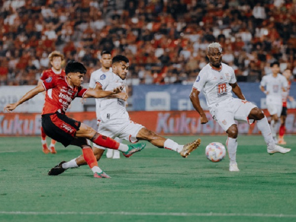 Pemain Bali United, Rahmat Arjuna di laga kontra Malut United FC