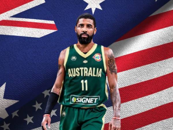 Kyrie Irving, yang lahir di Melbourne, Australia, akan berusia 36 tahun pada Olimpiade 2028. (Foto: AP)