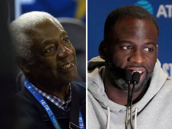 Oscar Robertson (kiri) dan Draymond Green. (Foto: AP)