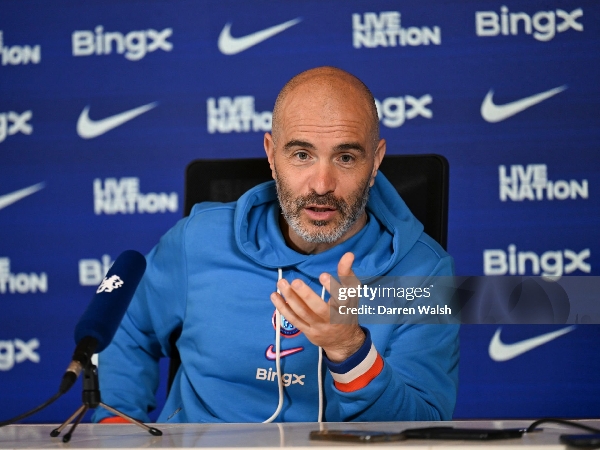 Pelatih kepala Chelsea, Enzo Maresca