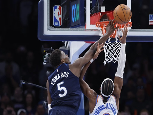 Anthony Edwards Antarkan Timberwolves Libas Thunder