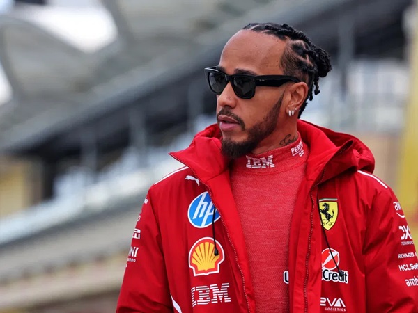 Lewis Hamilton Senang Jajal SF-25 di Sirkuit Internasional Bahrain