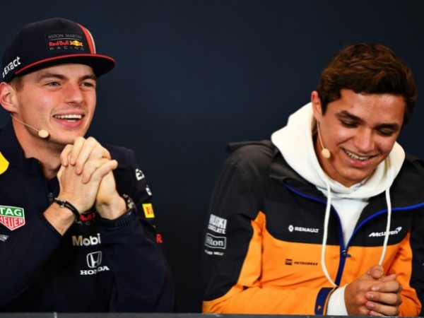 Max Verstappen dan Lando Norris