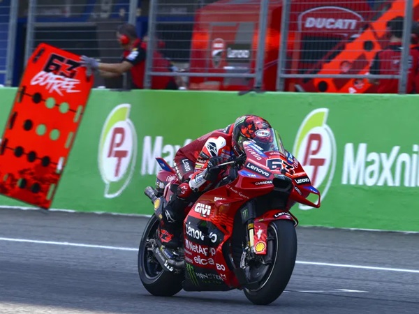 Gigi Dall'Igna Bela Penampilan Bagnaia di MotoGP Thailand