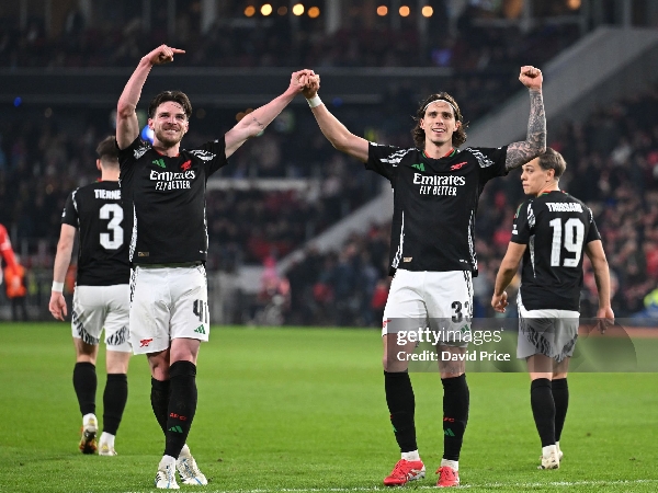 Arsenal bersiap menghadapi Manchester United di Old Trafford