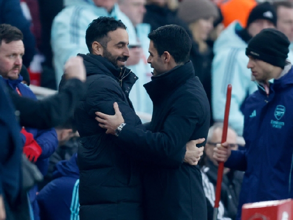 Ruben Amorim dan Mikel Arteta akan saling berhadapan di Old Trafford