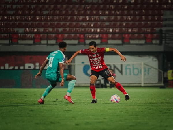 Kapten Bali United, Ricky Fajrin di laga kontra PSBS Biak
