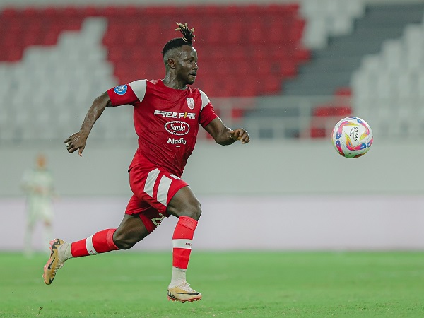 Winger Persis Solo, Mousa Sidibe di laga kontra PSS Sleman