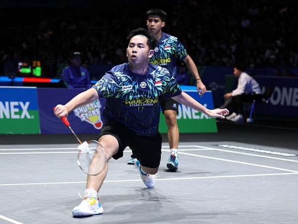 Sabar/Reza apresiasi bantuan besar Hendra Setiawan di All England 2025.