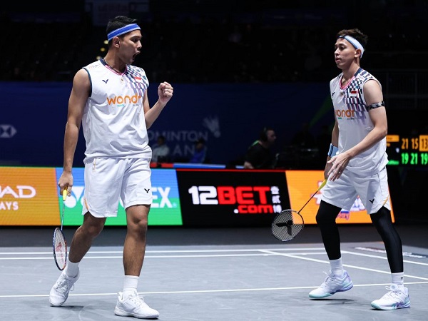 Fajar Alfian dan Muhammad Rian Ardianto akui belum maksimal di ronde pertama All England 2025.
