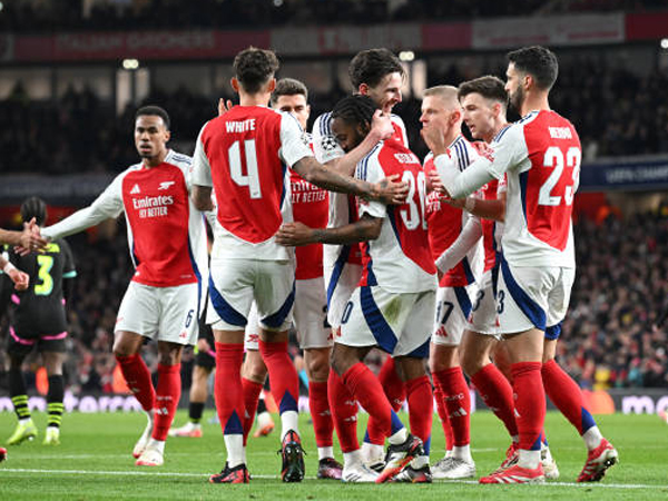Menang Agregat 9-3 Atas PSV Eindhoven, Arsenal Melangkah ke Perempat Final