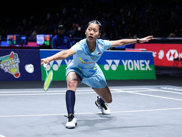 Putri KW kecewa gagal kalahkan Chen Yufei.