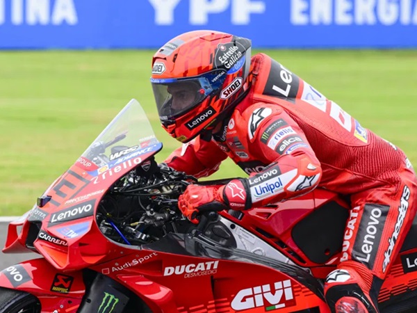 Hasil FP2 MotoGP Argentina: Marquez Pecahkan Rekor, Bagmaia Jatuh