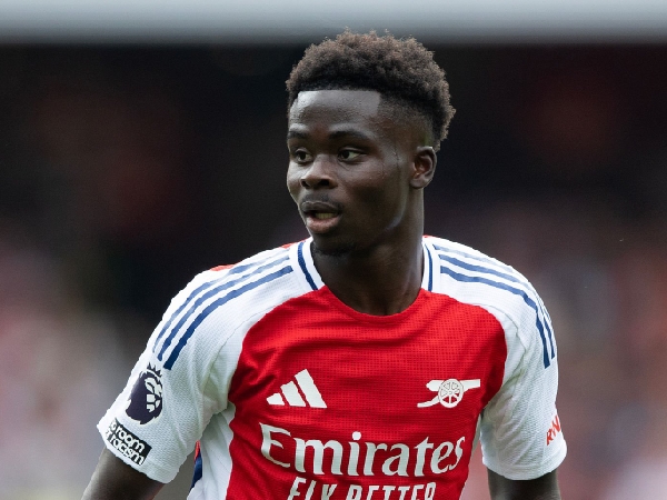 Mikel Arteta membawa kabar positif soal kondisi Bukayo Saka