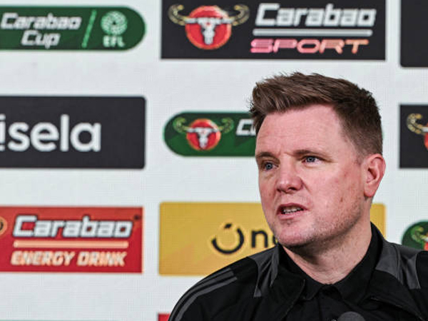 Newcastle United Tantang Liverpool, Eddie Howe Optimistis Jelang Final