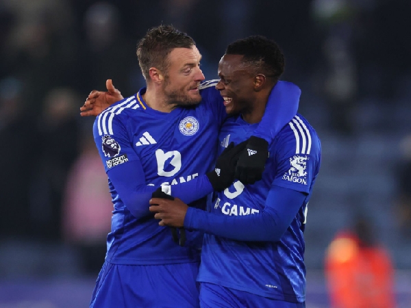Ruud van Nistelrooy memuji duet Jamie Vardy dan Patson Daka