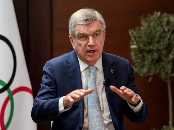 Thomas Bach juga mengatakan dia tidak memiliki kekhawatiran tentang persiapan Olimpiade Los Angeles 2028. (Foto: AP)