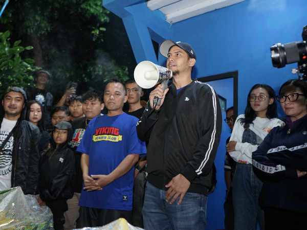 Ketua Umum Viking Persib Club, Tobias Ginanjar optimis Persib bisa raih gelar juara