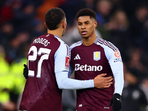 Morgan Rogers dan Marcus Rashford