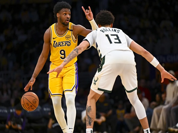 Bronny James Cetak Rekor Saat Lakers Dipecundangi Bucks