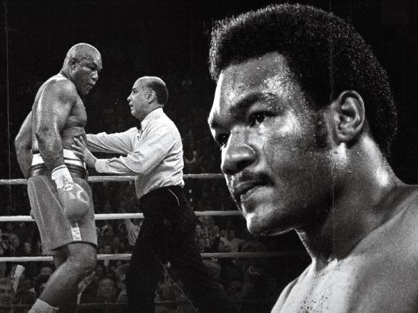 George Foreman mungkin paling dikenal karena pertarungan bersejarah “Rumble in the Jungle” melawan Muhammad Ali pada 1974 di Zaire. (Foto: Fight TV)