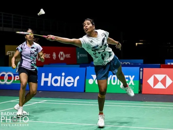 Treesa Jolly/Gayatri Gopichand Kandas di Semifinal Swiss Open 2025