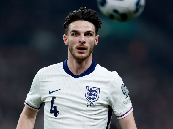 Gelandang Arsenal dan Inggris, Declan Rice