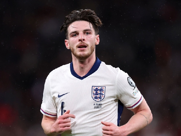 Gelandang timnas Inggris, Declan Rice