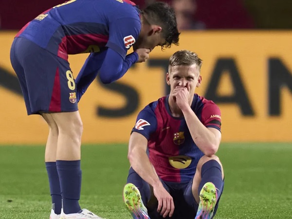 Barcelona Kalahkan Osasuna, Dani Olmo Alami Cedera