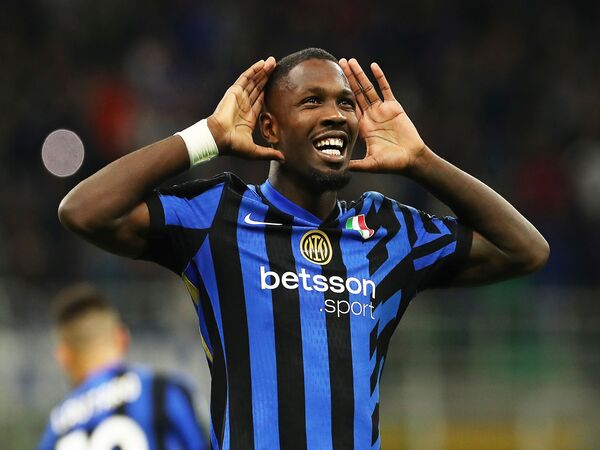 Striker Inter Milan yakni Marcus Thuram, berani mengklaim kalau dirinya sekarang masuk dalam daftar 10 penyerang terbaik di dunia / via Getty Images