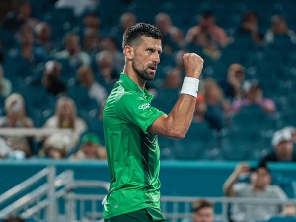 Novak Djokovic Kukuhkan Diri Jadi Semifinalis Turnamen Masters Tertua Di Miami