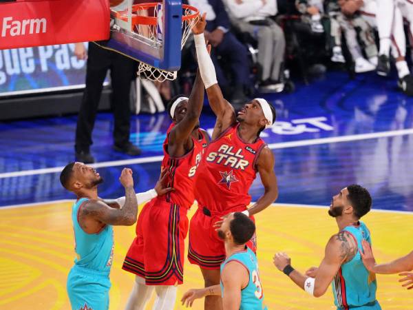 Jumlah penonton NBA All-Star Game 2025 turun menjadi 4,7 juta - 13% lebih rendah dari tahun lalu. (Foto: AP)