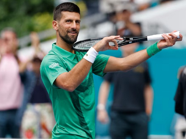 Novak Djokovic Satu Langkah Lebih Dekat Dengan Gelar Ke-100 Dalam Karier Di Miami