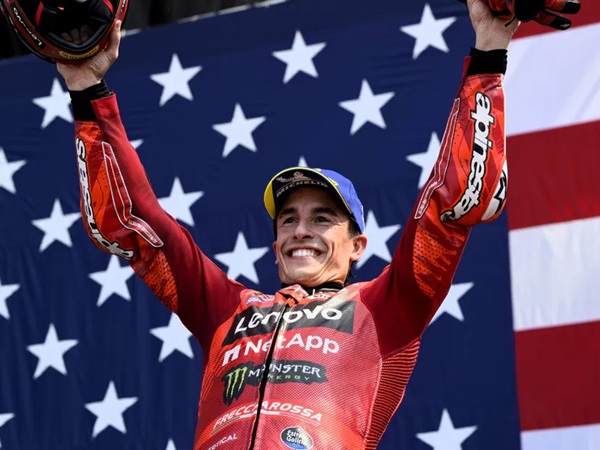 Marc Marquez Lega Bisa Menangkan Sprint MotoGP AS