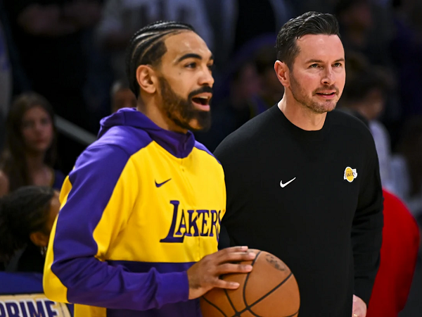 Gabe Vincent senang bisa berkontribusi besar saat Lakers kalahkan Grizzlies.