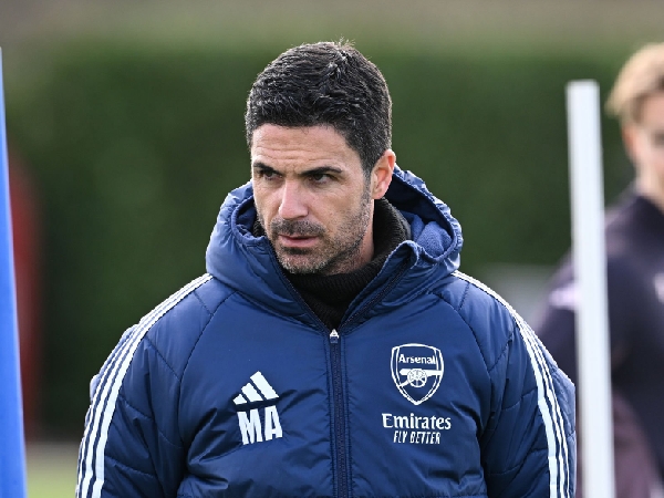 Manajer Arsenal, Mikel Arteta