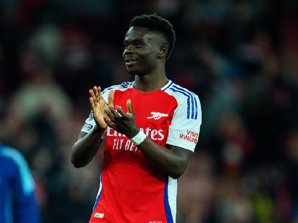 Mikel Arteta lega Bukayo Saka kembali memperkuat Arsenal