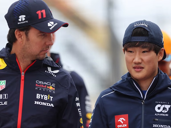 Sergio Perez Yakin Yuki Tsunoda Bakal Sukses Bersama Red Bull