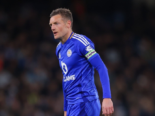 Striker veteran Leicester City, Jamie Vardy