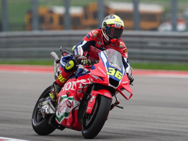 Joan Mir protes karena RC213V lagi-lagi tak sesuai harapan.