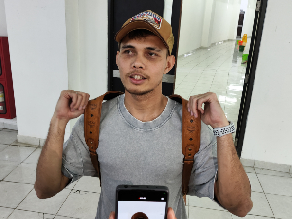 Rezaldi Hehanussa kembali hadir di latihan Persib usai pemulihan cedera