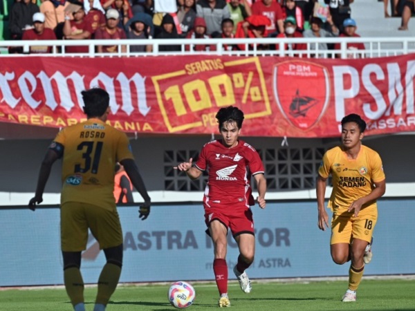 Semen Padang FC tak berkutik di kandang PSM Makassar