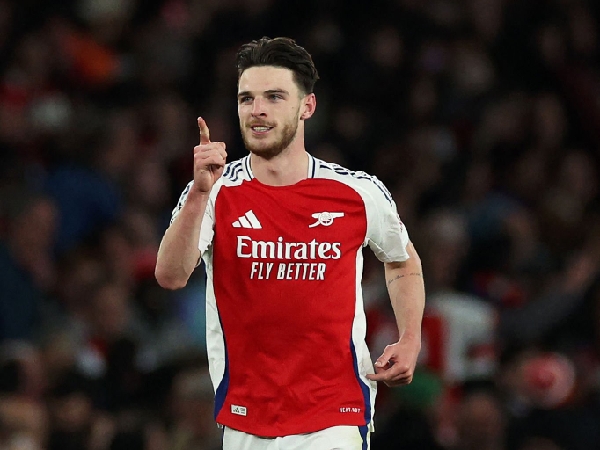 Declan Rice dipuji oleh manajer Arsenal, Mikel Arteta