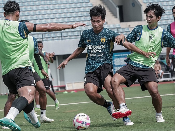 Persiapan Persita Tangerang untuk menghadapi Barito Putera