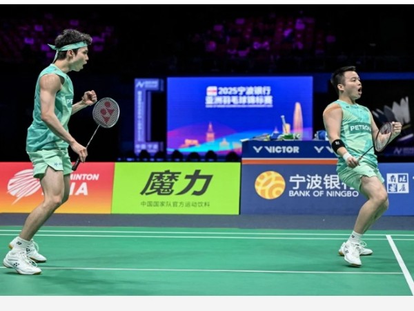 Aaron/Wooi Yik Kampiun Ganda Putra Kejuaraan Asia 2025