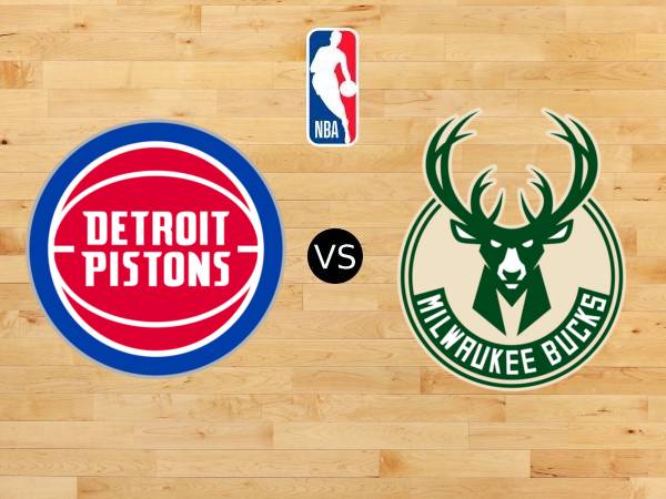 Detroit Pistons akan bertamu ke kandang Milwaukee Bucks pada hari Minggu (13/4) siang atau Senin tengah malam WIB. (Foto: NBA)