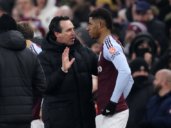 Unai Emery dan Marcus Rashford
