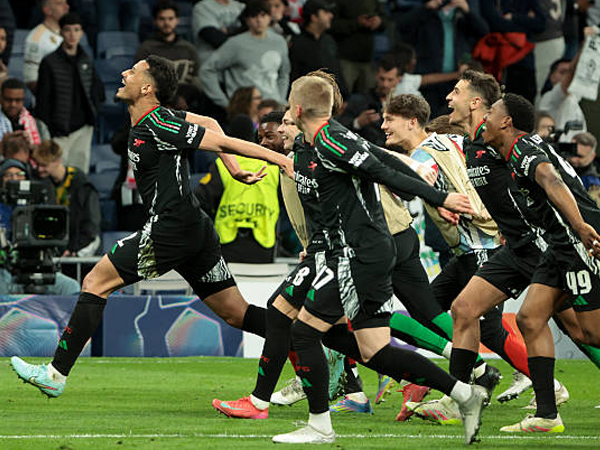 Tendang Real Madrid, Bagaimana Catatan Arsenal di Semifinal Liga Champions?