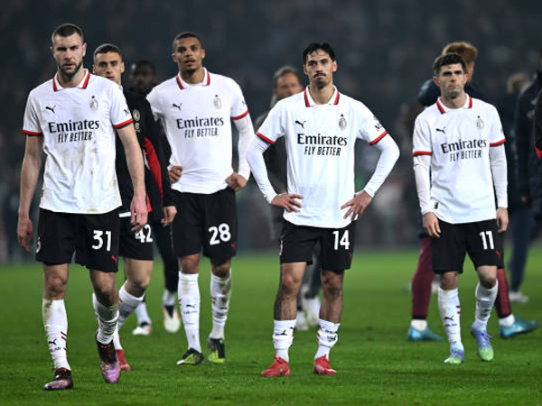Catatan Buruk Hadapi Tim Elite Warnai Musim Suram AC Milan di Serie A